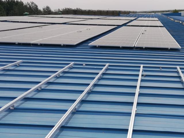 Rooftop solar photovoltaic bracket